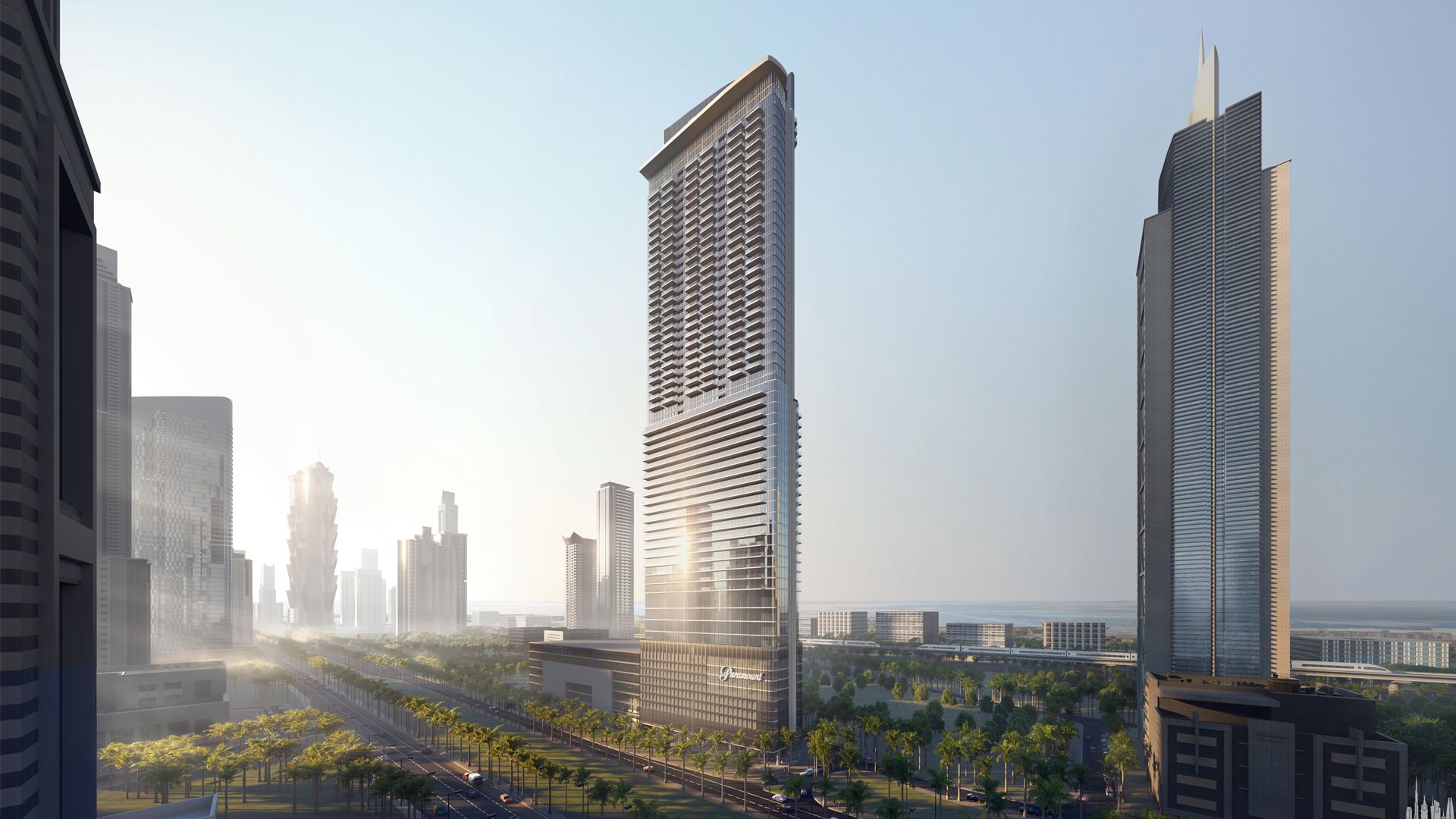 Paramount Tower Hotel & Residences Dubai Is A 64-storey Hotel Tower ...